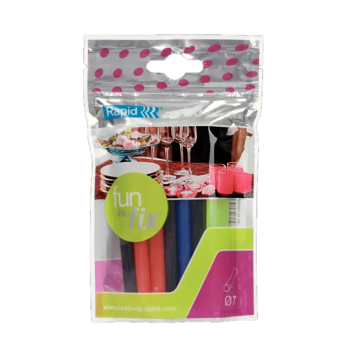 Rapid Fun to Fix 7 mm Glue Stick Coloured