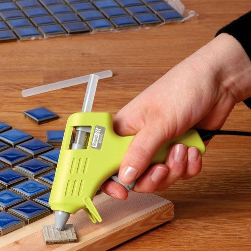 Rapid Fun2Fix G1010 Mini Glue Gun with Integrated Stand, 8W, for 7mm Glue Sticks (Free 6 Coloured Glue Sticks)