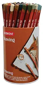Derwent Drawing Colouring Pencils Blister, Wax- based, Professional Quality, Multi-coloured (Set of 72)