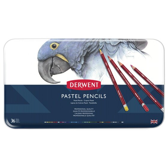 Derwent Pastel 36 Pencils Tin