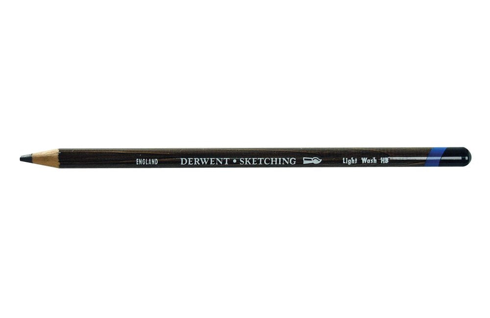 Derwent Watersoluble Sketching Mixed Media Blister with Eraser&Sharpener,White