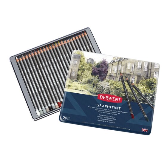 Derwent Graphitint Pencils 24 Tin