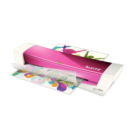 Leitz iLAM Laminator Home Office A4 (Pink Metallic)