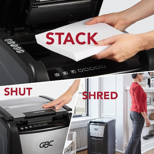 GBC Micro Cut Shredder AUTO+ 300M
