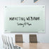 Quartet Infinity® Glass Magnetic Dry-Erase Board, 36" x 24" (3' x 2'), White Surface