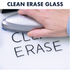 Quartet® Glass Desktop Dry-Erase Easel, 9" x 11", White Surface