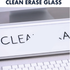 Quartet® Glass Dry-Erase Desktop Computer Pad, 18" x 6", White Surface, Frameless