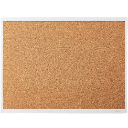 Quartet White Frame Cork Bulletin Board, 23 x 17 inches