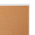 Quartet White Frame Cork Bulletin Board, 23 x 17 inches