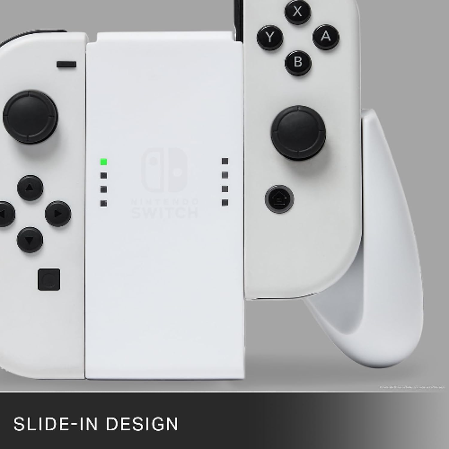 PowerA Joy-Con Comfort Grip for Nintendo Switch - White