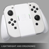 PowerA Joy-Con Comfort Grip for Nintendo Switch - White