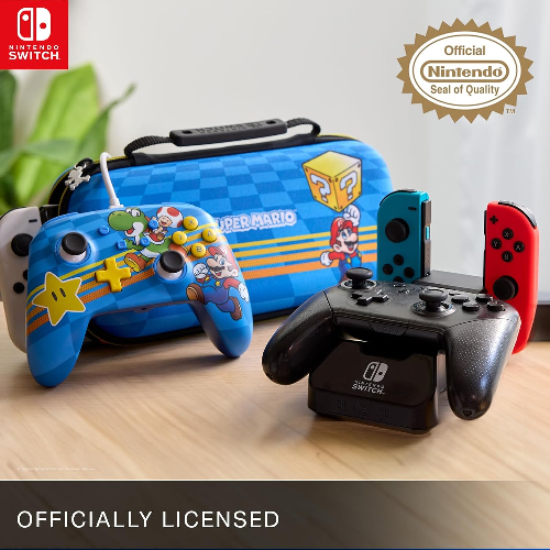 PowerA Joy-Con Comfort Grip for Nintendo Switch - White