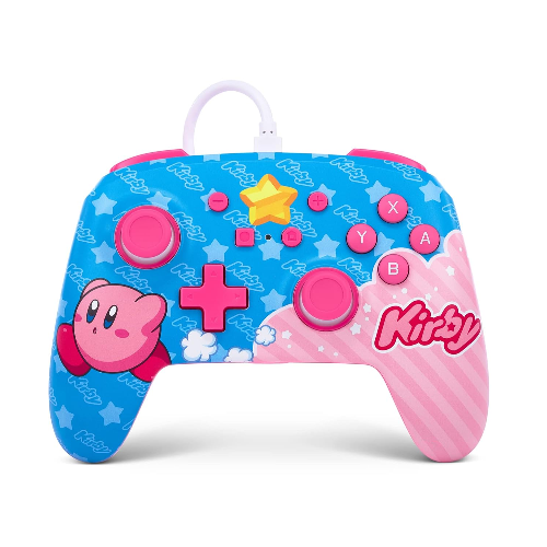 PowerA Enhanced Wired Controller for Nintendo Switch - Kirby