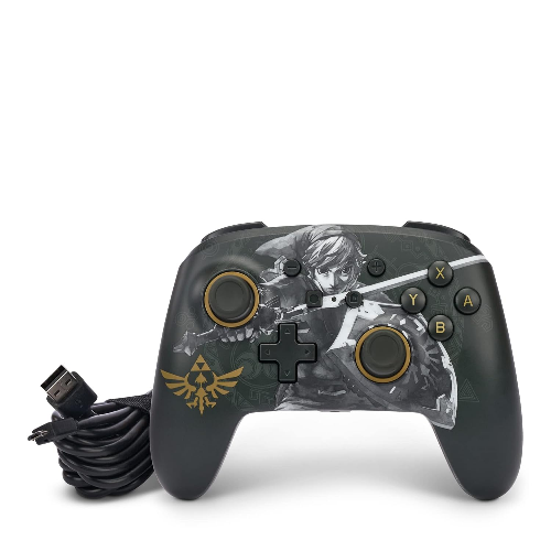 PowerA Enhanced Wired Controller for Nintendo Switch - Battle-Ready Link