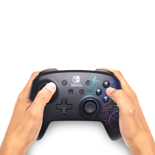 PowerA Enhanced Wireless Controller for Nintendo Switch with Lumectra - Galactic Vortex