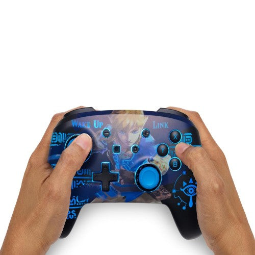PowerA Enhanced Wireless Controller for Nintendo Switch with Lumectra - Wake Up Link