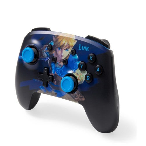 PowerA Enhanced Wireless Controller for Nintendo Switch with Lumectra - Wake Up Link