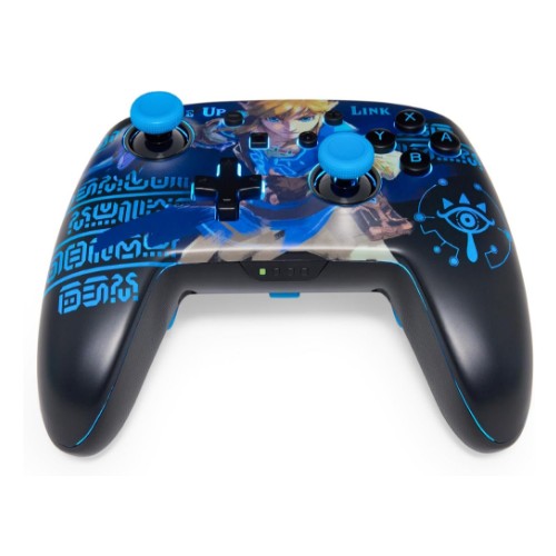 PowerA Enhanced Wireless Controller for Nintendo Switch with Lumectra - Wake Up Link