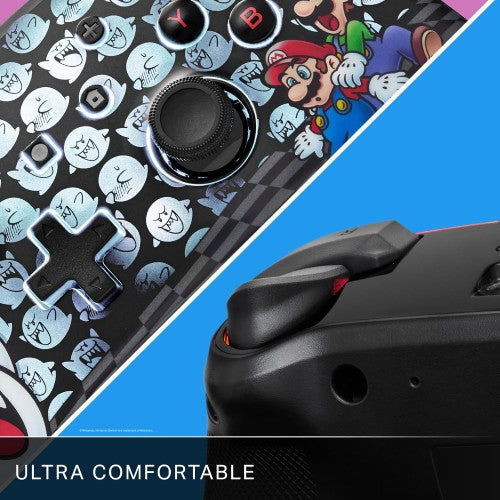 PowerA Enhanced Wireless Controller for Nintendo Switch with Lumectra - Mario Peek-A-Boo