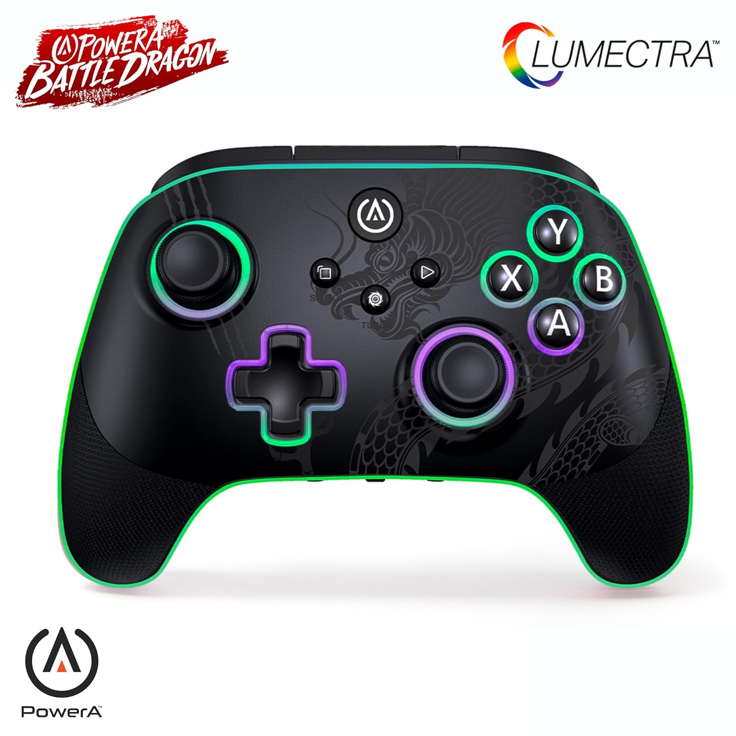 PowerA Battle Dragon™ Pro Wireless Controller with Lumectra for PC & Cloud Gaming (Not for iOS)