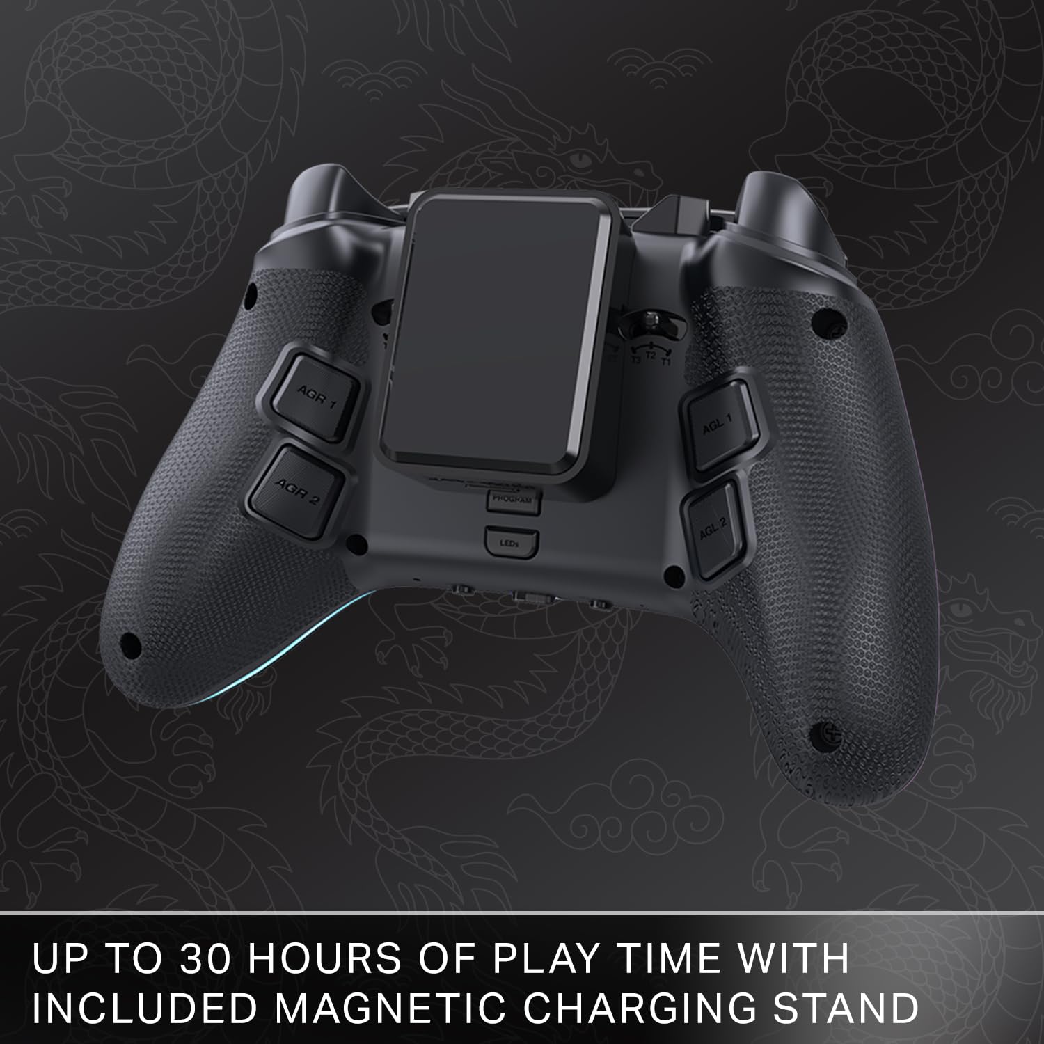 PowerA Battle Dragon™ Pro Wireless Controller with Lumectra for PC & Cloud Gaming (Not for iOS)