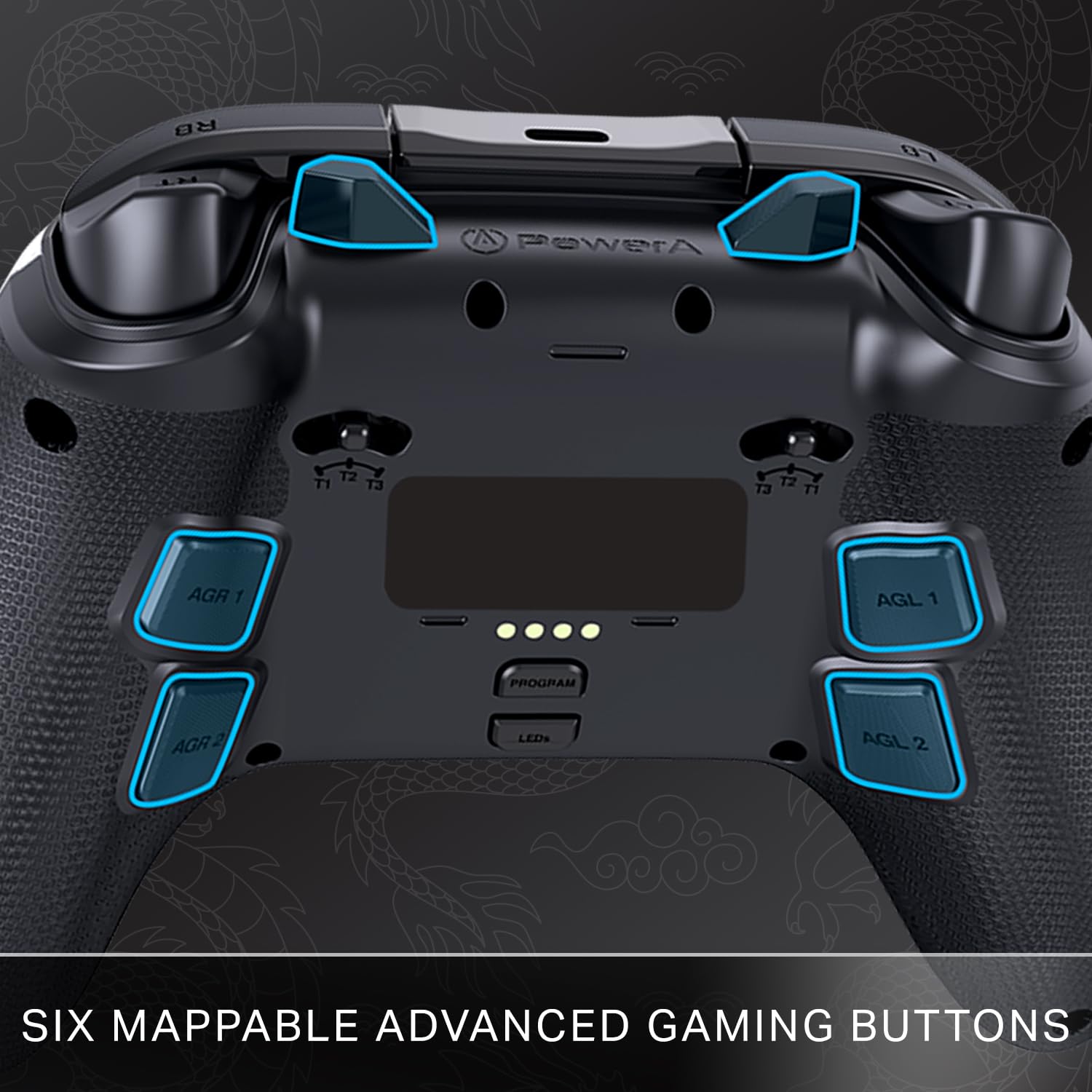 PowerA Battle Dragon™ Pro Wireless Controller with Lumectra for PC & Cloud Gaming (Not for iOS)