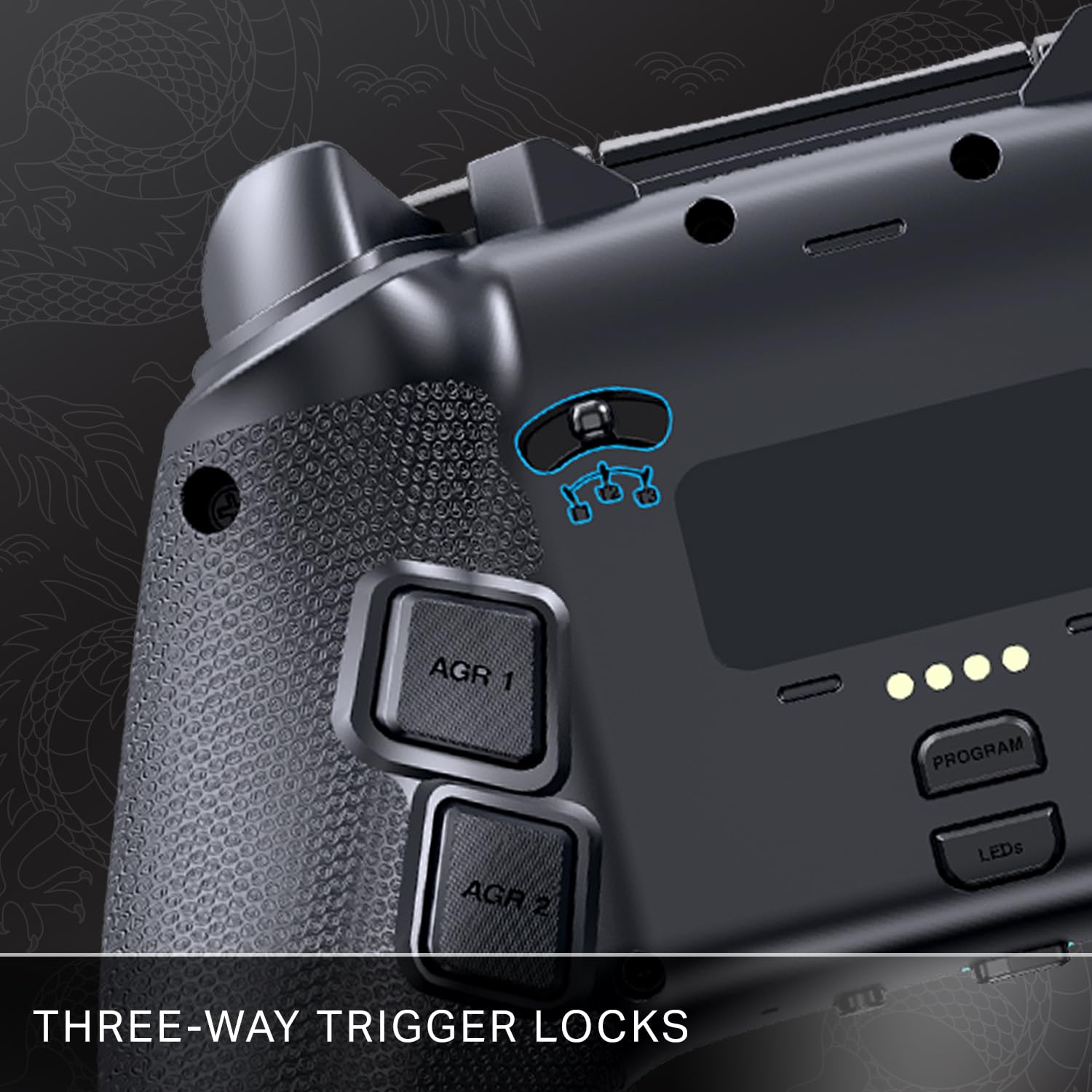 PowerA Battle Dragon™ Pro Wireless Controller with Lumectra for PC & Cloud Gaming (Not for iOS)