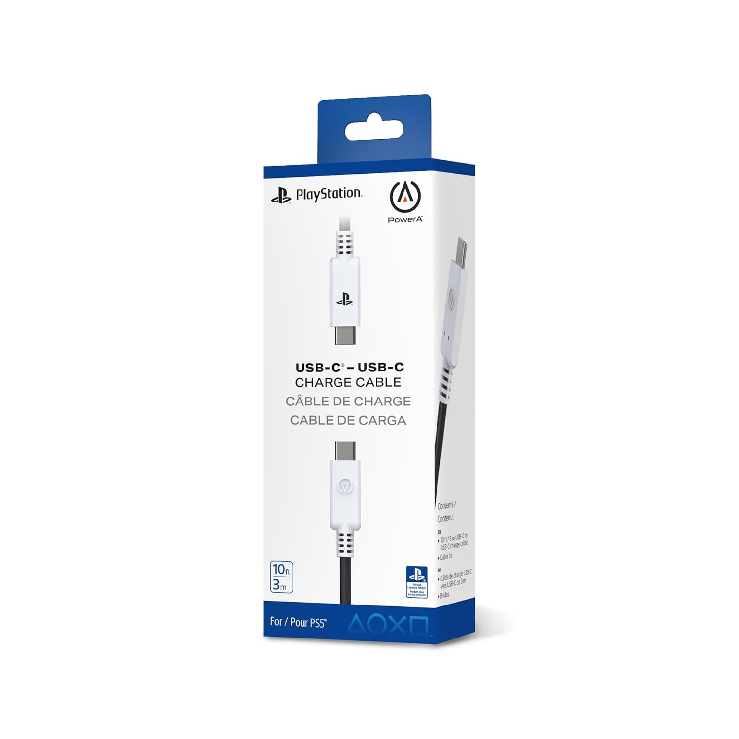 PowerA USB-C® to USB-C 10 ft. Cable for PlayStation®5