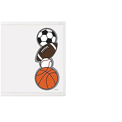 Quartet White Frame Sports Combination Board, 2 x 1.4 feet, 58 x 43 cm (23 x 17 inches)