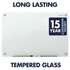 Quartet Infinity® Glass Magnetic Dry-Erase Board, 72" x 48" (6' x 4'), White Surface