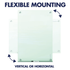 Quartet Infinity® Glass Magnetic Dry-Erase Board, 72" x 48" (6' x 4'), White Surface