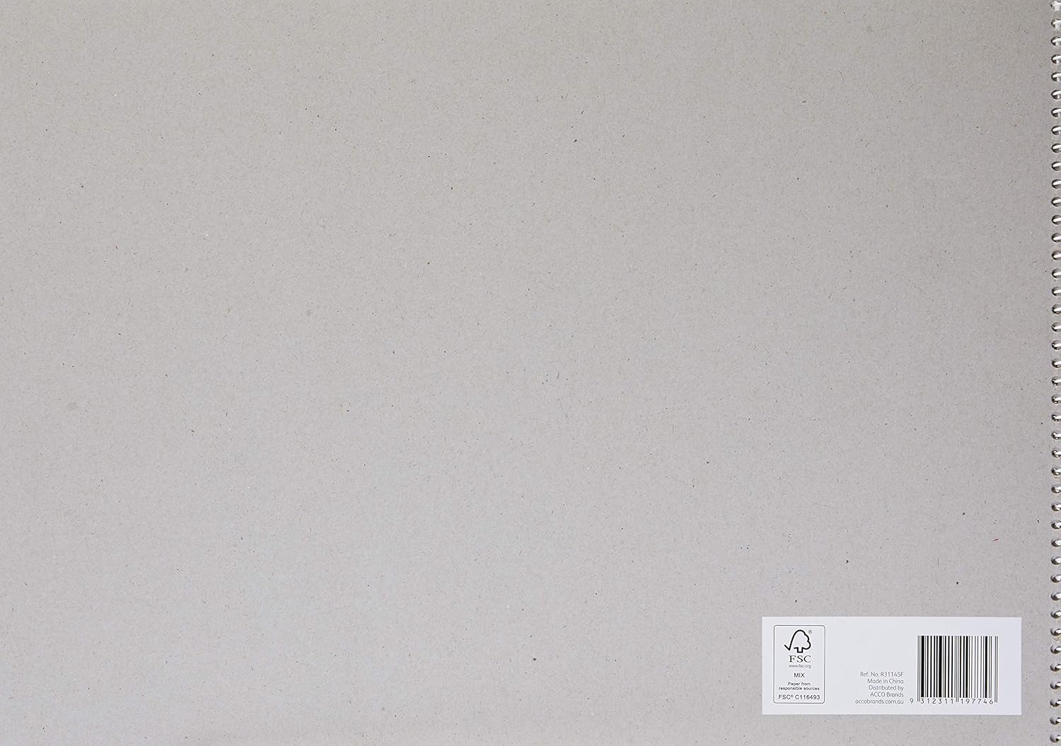 Derwent Academy Visual Art Diary Sketch Pad 80 Pages, 110 GSM (A3 Landscape)