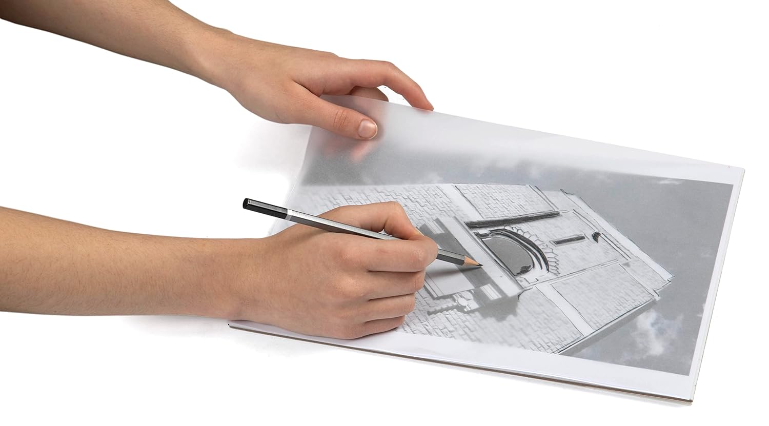 DERWENT Academy Tracing Paper Pad 25 Sheets, 65 GSM (A4 Portrait)
