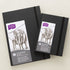 Derwent Academy Visual Art Diary Hardcover Sketch Book, Elastic Closure and Perforated Pages 128 Pages (A3 Portrait)