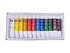 Derwent Academy Acrylic Paints 12Ml (Pack of 12), Multicolor