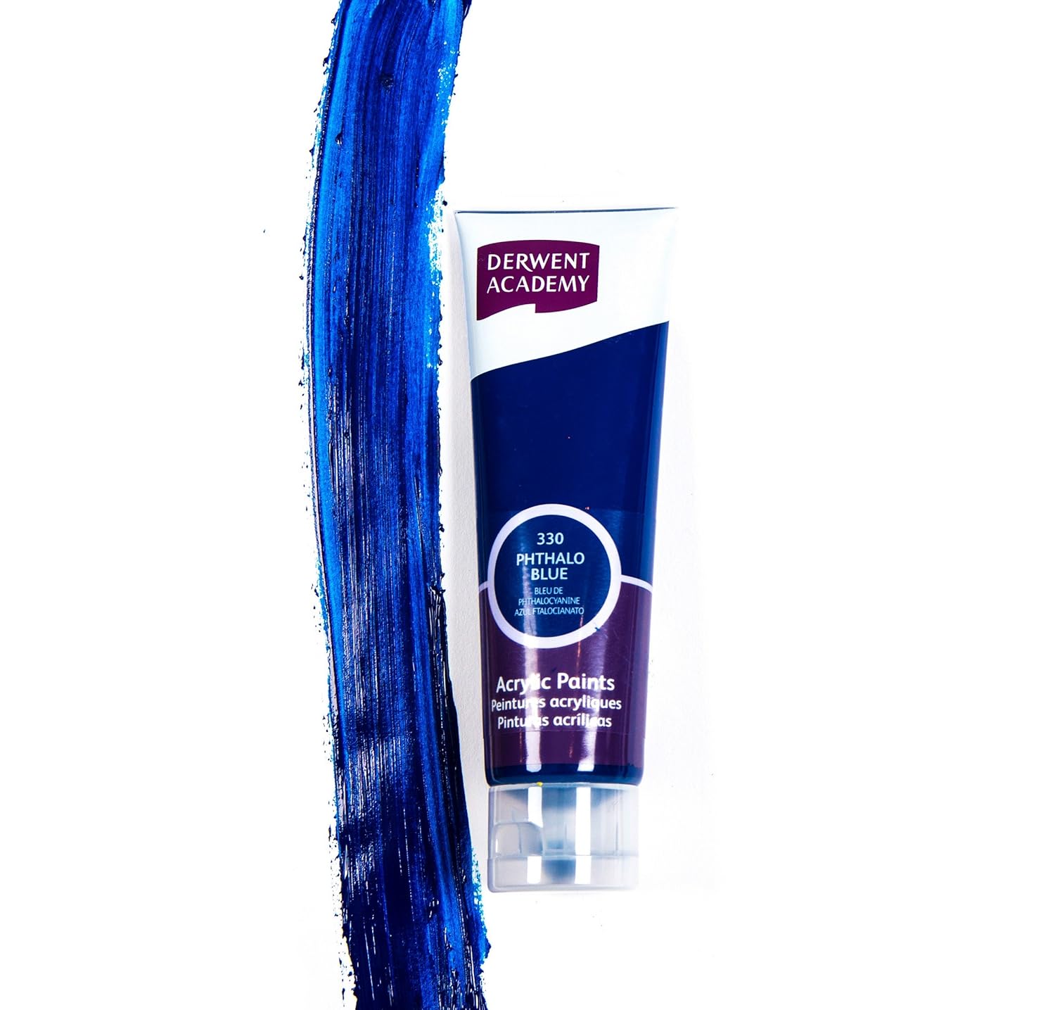 Derwent Academy Acrylic Paints Pthalo Blue Large 100ml