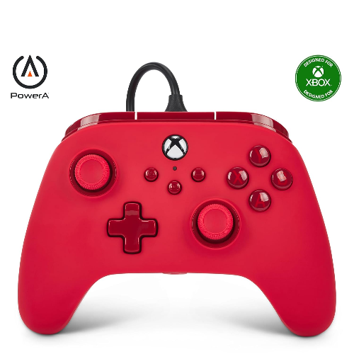 PowerA Advantage Wired Controller for Xbox Series X|S - Red
