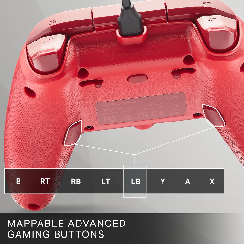 PowerA Advantage Wired Controller for Xbox Series X|S - Red