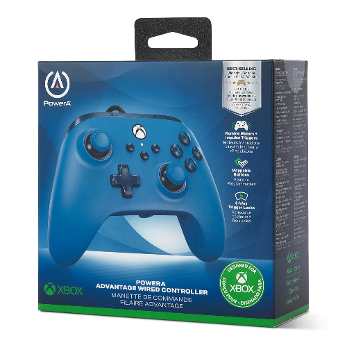 PowerA Advantage Wired Controller for Xbox Series X|S - Blue