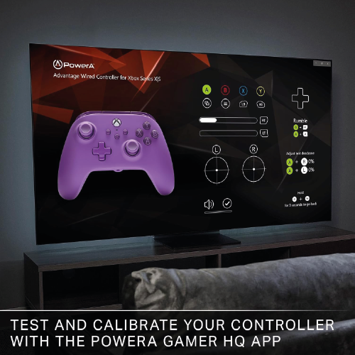 PowerA Advantage Wired Controller for Xbox Series X|S - Royal Purple