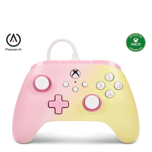 PowerA Advantage Wired Controller for Xbox Series X|S - Pink Lemonade
