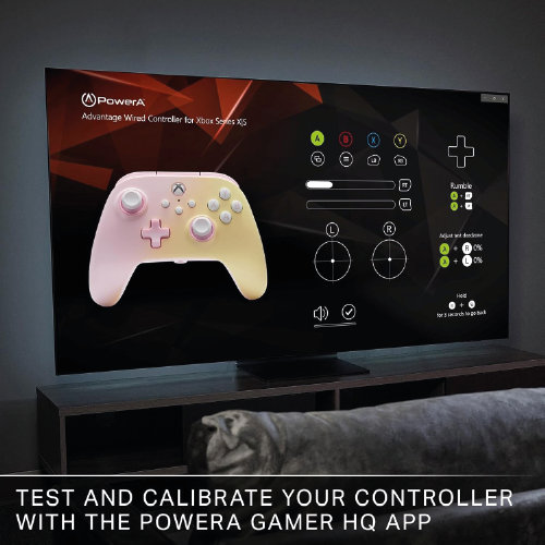 PowerA Advantage Wired Controller for Xbox Series X|S - Pink Lemonade